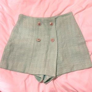 Green Zara Skort